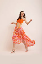 Load image into Gallery viewer, ORANGE BLISS SKIRT