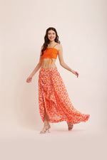 Load image into Gallery viewer, ORANGE BLISS SKIRT