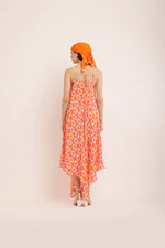 Load image into Gallery viewer, ORANGE BLISS HANDKERCHIEF DRESS