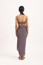 Load image into Gallery viewer, CHEVRON WRAPOVER SKIRT SET