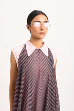 Load image into Gallery viewer, CHEVRON ORGANZA CAPE SET