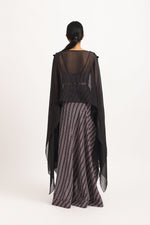 Load image into Gallery viewer, STRIPED GATHERED SKIRT