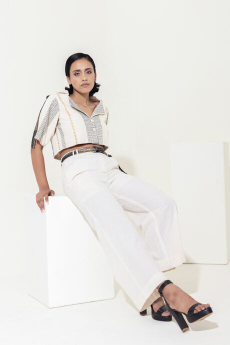 DHOOP CHAON CROPPED JACKET