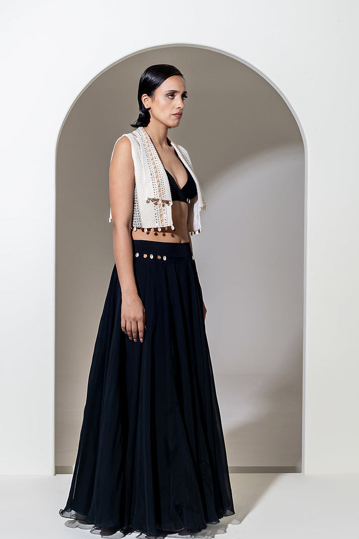 DHOOP CHAON LAPEL COLLAR JACKET