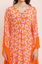 Load image into Gallery viewer, ORANGE BLISS KAFTAN
