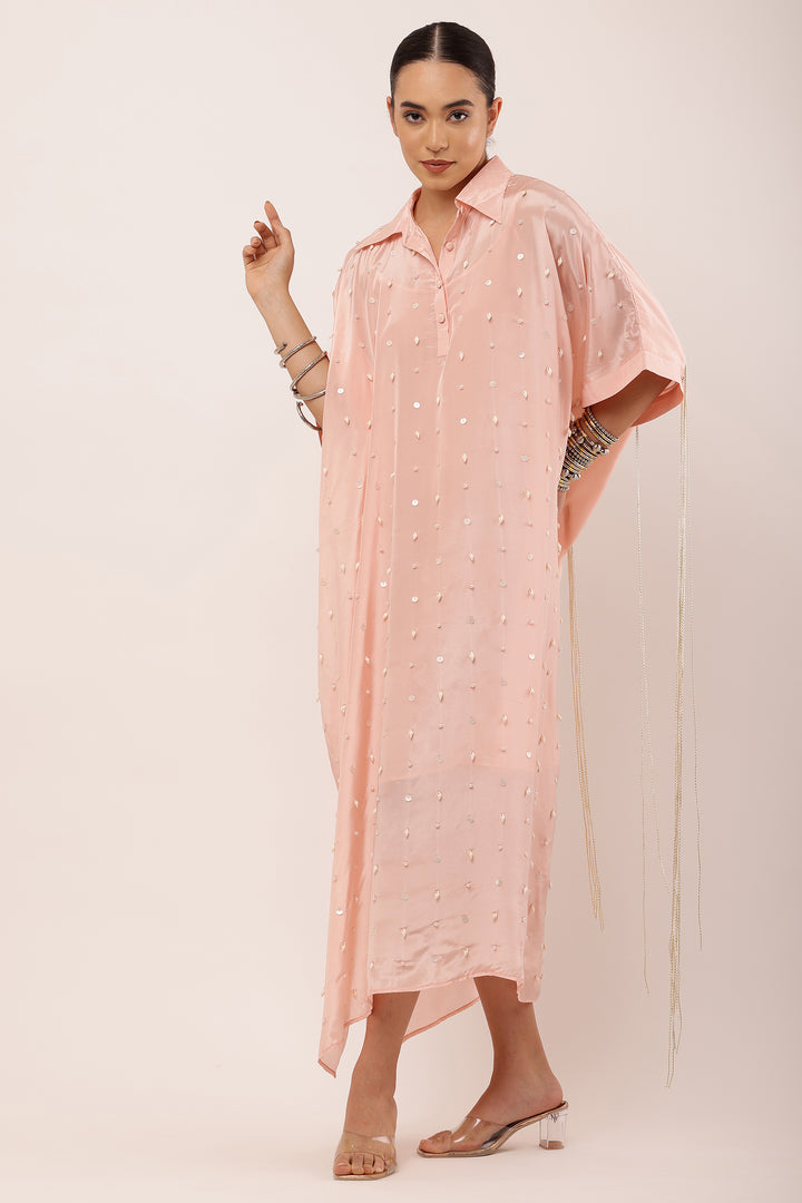 IVORY KAFTAN DRESS