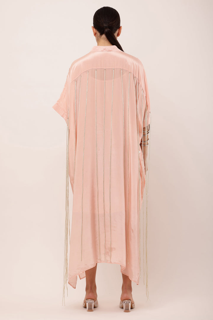 PINK KAFTAN DRESS