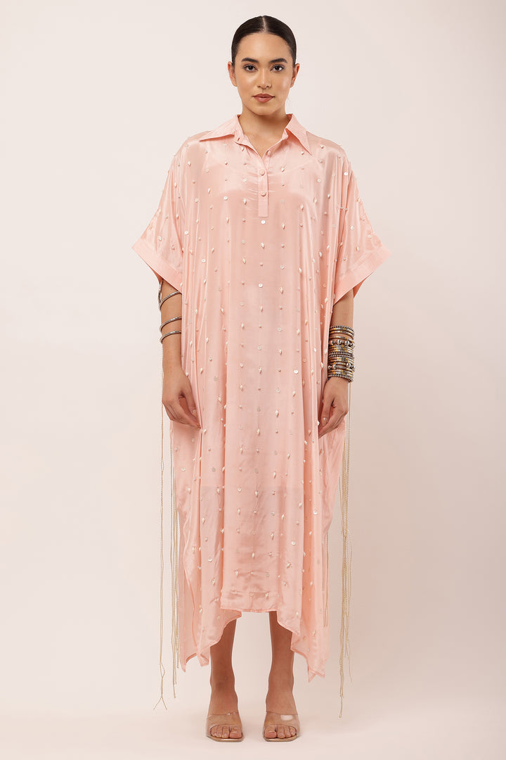 IVORY KAFTAN DRESS