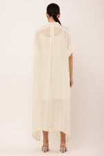 Load image into Gallery viewer, IVORY PLEATED DRESS
