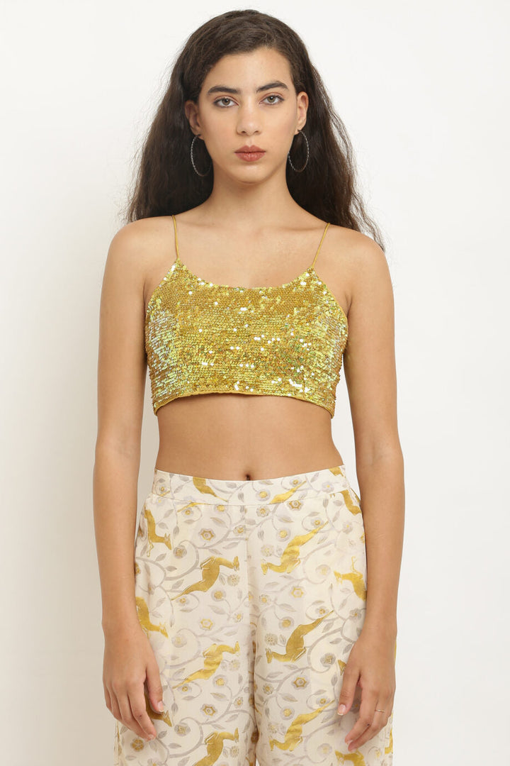 ROOH SEQUINS BRALETTE