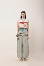 Load image into Gallery viewer, Botanica Printed Jacket with Sage Green Pants