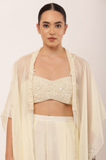 Load image into Gallery viewer, IVORY CAPE SET
