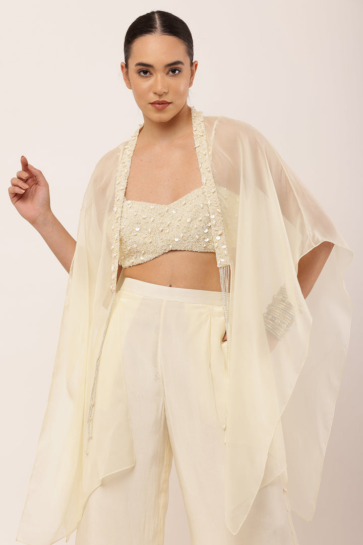 IVORY CAPE SET