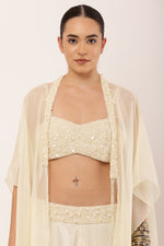 Load image into Gallery viewer, IVORY SKIRT SET
