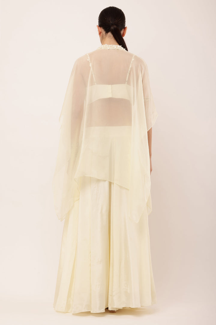IVORY SKIRT SET