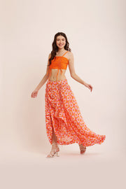 ORANGE BLISS SKIRT