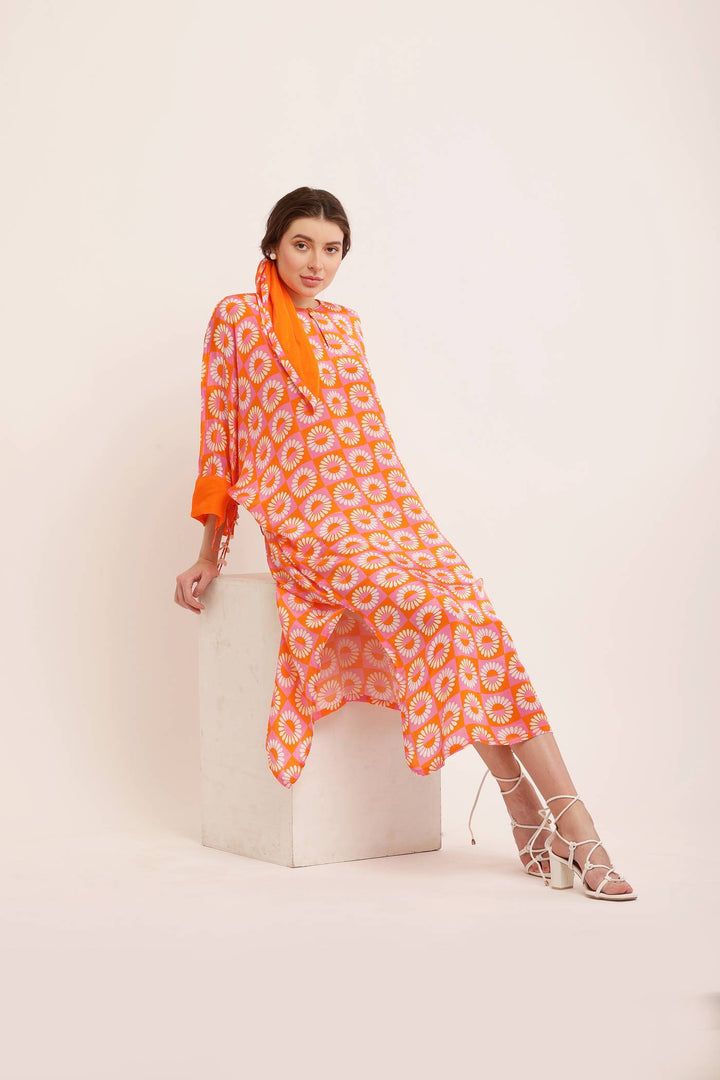 ORANGE BLISS MAXI DRESS