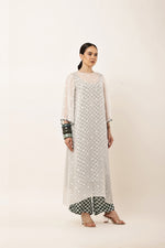 Load image into Gallery viewer, GREEN CHECK KURTA SET