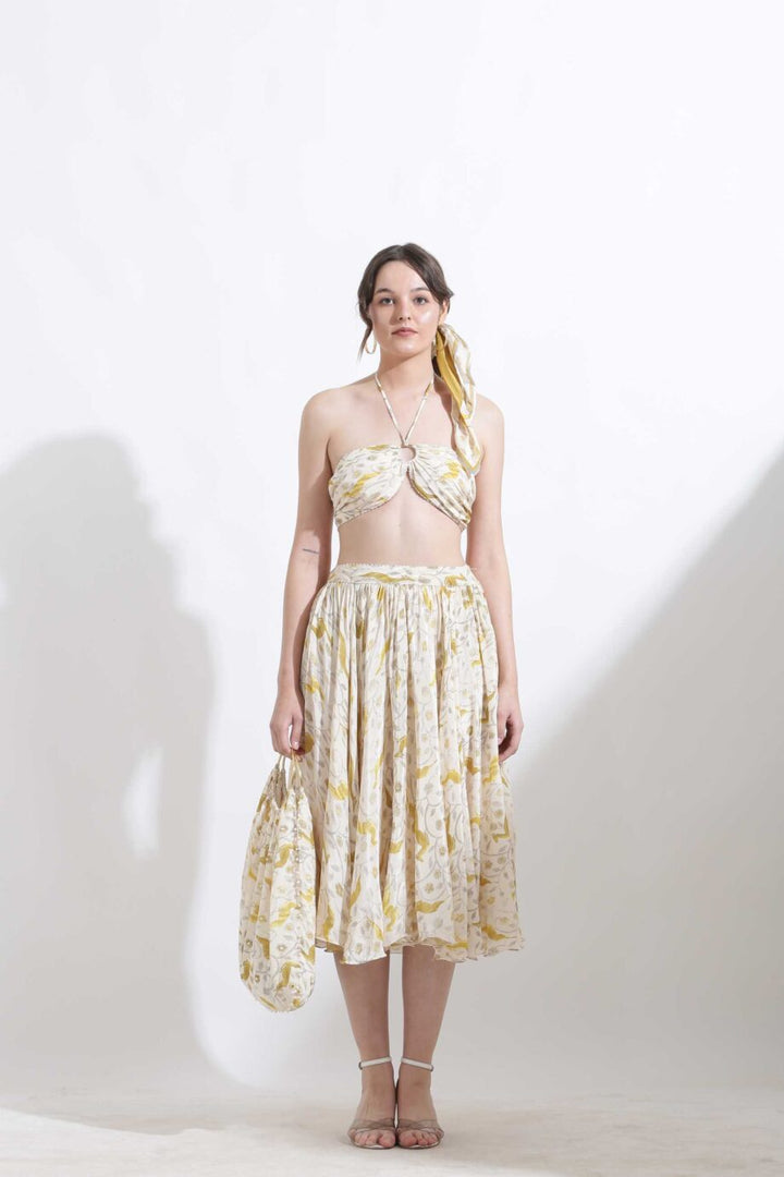ROOH MIDI SKIRT