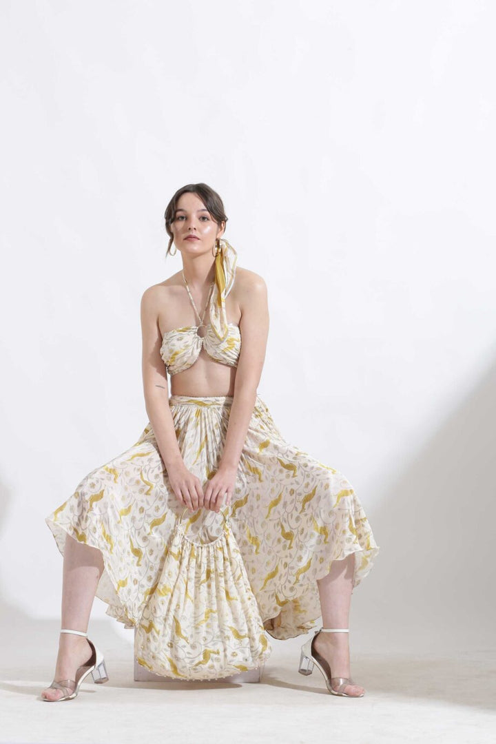 ROOH MIDI SKIRT