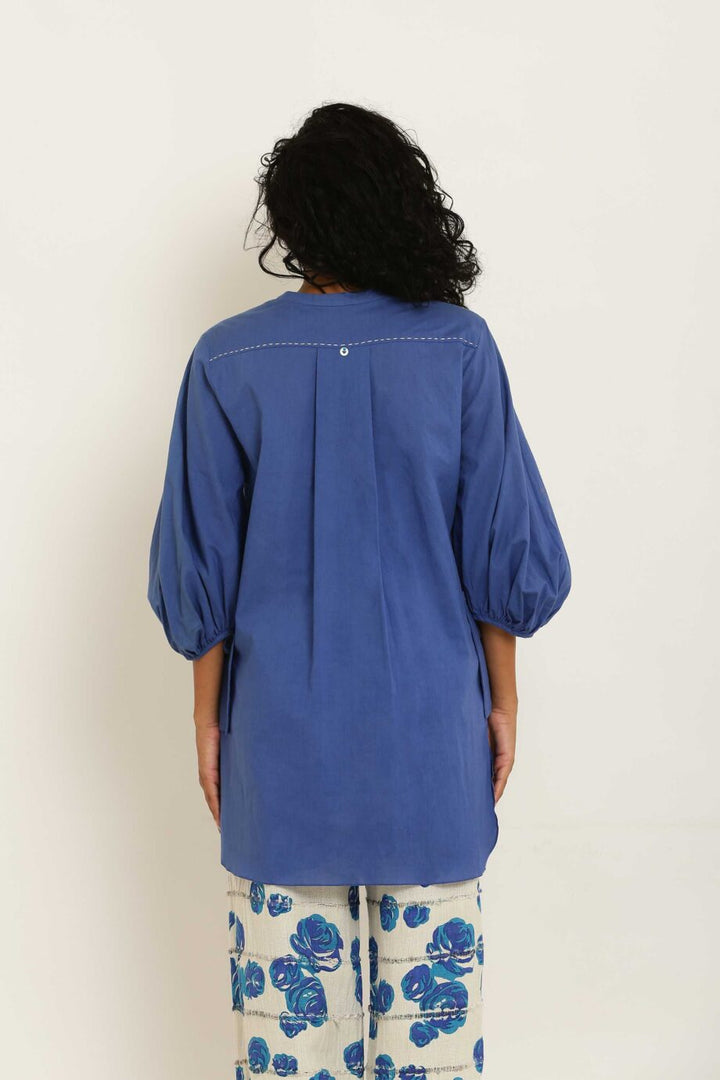 BLUE POCKET SHIRT