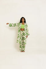 Load image into Gallery viewer, Green Gathered Bralette

