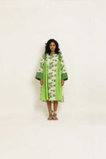 Load image into Gallery viewer, GREEN ROSE DRESS
