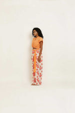 Load image into Gallery viewer, PINK ROSE LACE PANTS
