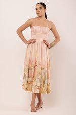 Load image into Gallery viewer, PRINTED PADDED DRESS
