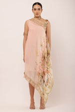 Load image into Gallery viewer, PRINTED ONE SHOULDER DRESS
