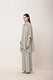 Sage Green Embroidered Co-ord Set