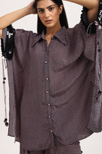 Load image into Gallery viewer, CHEVRON KAFTAN SHIRT
