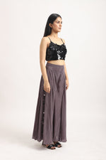 Load image into Gallery viewer, CHEVRON FLARED PANTS
