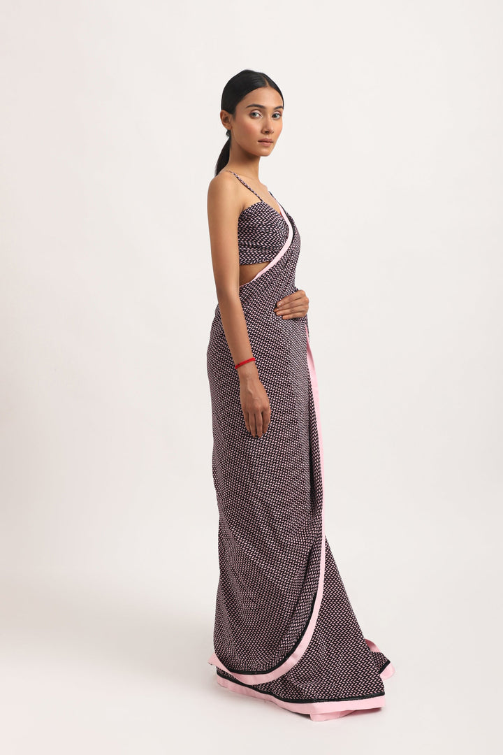 CHEVRON SAREE