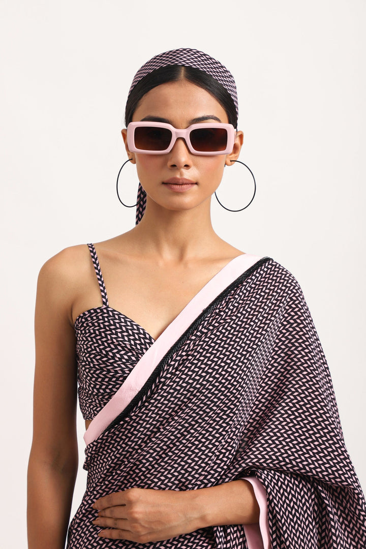 CHEVRON SAREE