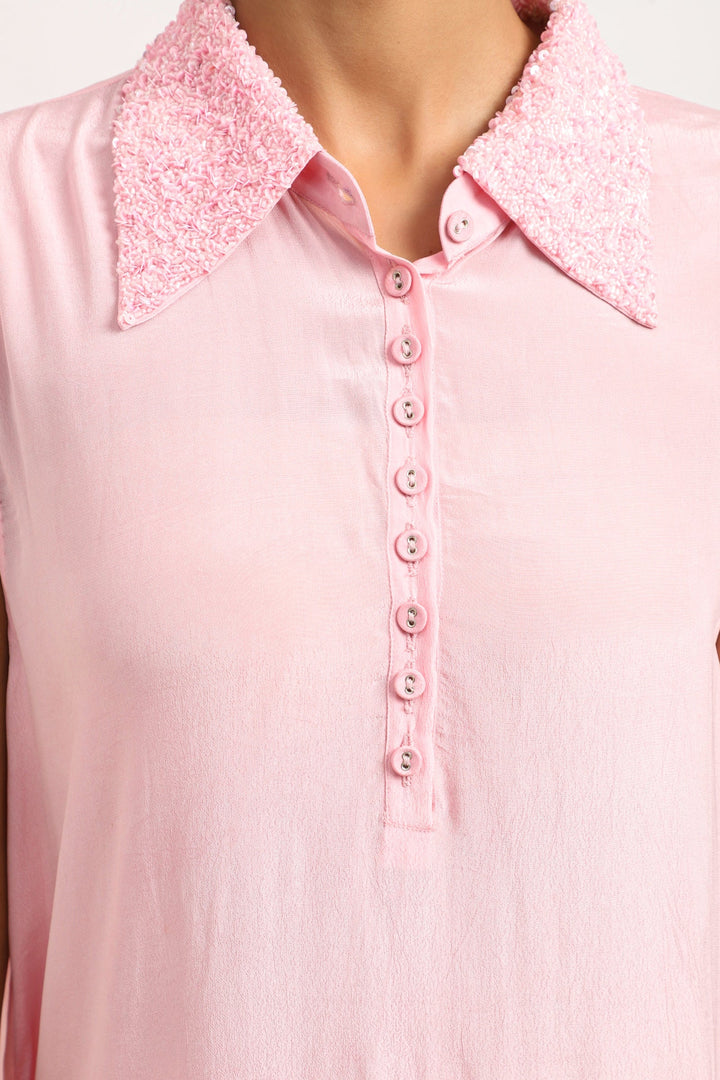PINK A-LINE DRESS