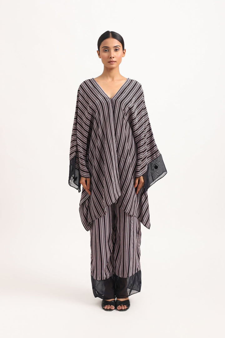 STRIPED KAFTAN SET