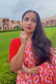 VIDYA BALAN IN ORANGE BLISS SAREE