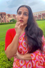 Load image into Gallery viewer, VIDYA BALAN IN ORANGE BLISS SAREE
