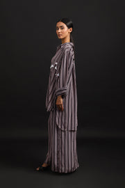 STRIPED EMBROIDERED SHIRT