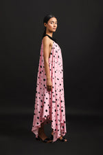 Load image into Gallery viewer, POLKA BOAT NECK DRESS
