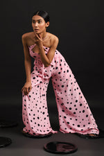 Load image into Gallery viewer, POLKA FLARED PANT SET
