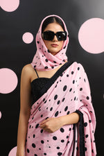 Load image into Gallery viewer, POLKA SAREE
