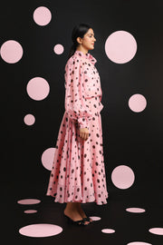 POLKA ORGANZA SKIRT SET