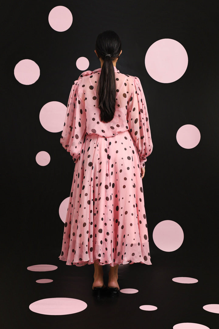 POLKA ORGANZA SKIRT SET
